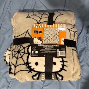 hello kitty halloween blanket